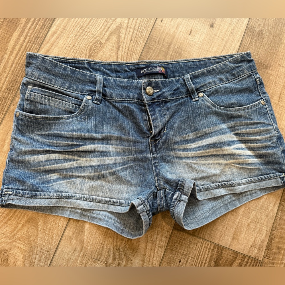 Levi's Blue Denim Women's Shorts